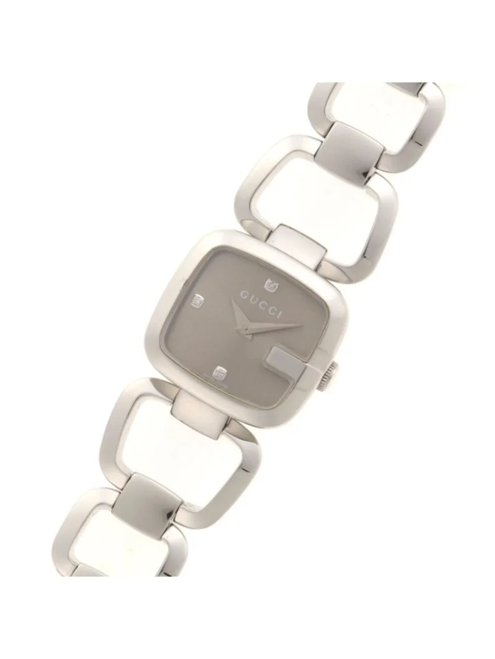 Gucci G-Collection Watch Stainless Steel Brown Dial Quartz